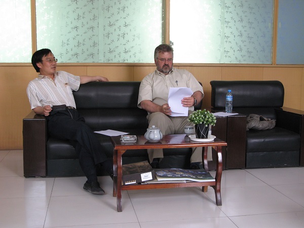 Communicate with foreign counterparts